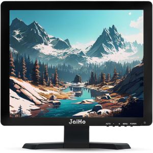 lbgwp60-Écran 15 Pouces Moniteur Hdmi 1024X768 4 3 Couleur Ecran Lcd Moniteur, Pc Écran Avec Vga/Hdmi/Av/Bnc Pour Pc Raspberry Pi Vidéo Ordinateur, Deux Haut Parleurs, Vesa - Neuf
