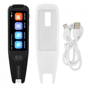 Stylo de traduction intelligent, ecran tactile 3,5 pouces, 134 langues, Bluetooth HD, pour etudier, noir - Neuf