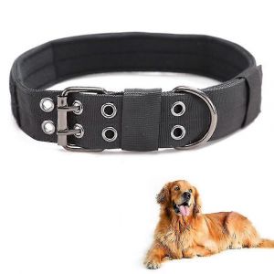 Collier De Chien Réfléchissant Collier De Chien Tactique Nylon Anti-Usure Cinq Vitesses - Neuf