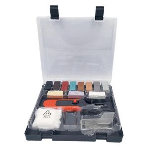 Ensemble D'outils De Réparation De Carreaux De Céramique Scratch Réparation De Fissures Fill Tile Kit De Réparation De Sol De Bricolage Fix Wax Scrat - Neuf
