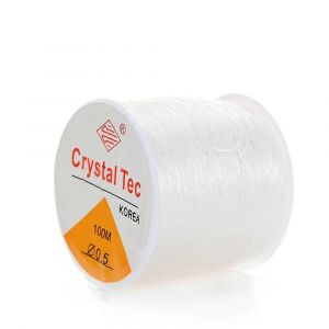 05-15mm Cordon Élastique Fil Élastique Transparent Pour La Fabrication De Bijoux Bricolage Bracelet Collier Perles Accessoires - Neuf