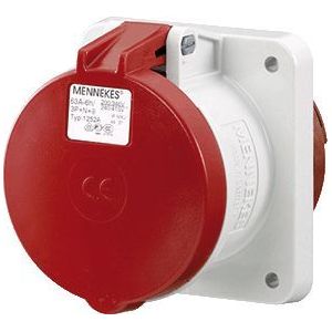 Mennekes 63A 5P Prise De Montagne Industrielle 400V IP44 - 1252A - Neuf