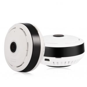 Camera de surveillance panoramique sans fil HD 960p a 360¡ã, vision nocturne, vision nocturne, WiFi, pour la maison - Neuf