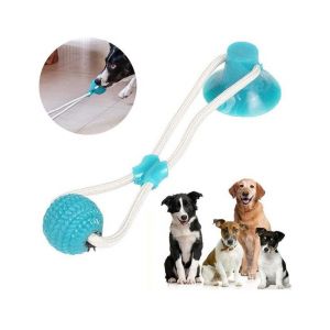 Jouet Interactif À Ventouse Pour Chien ¿ Jouet Molaire Durable Pour Une Bonne Santé Dentaire Et Des Moments De Jeu Amusants, 40 Cm, Caoutchouc Tpr Sûr, Plusieurs Couleurs - Neuf