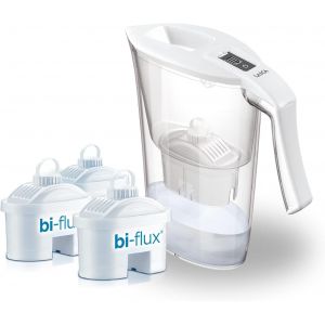Kit Commodit&eacute; J9082 Carafe Filtrante, Blanc Transparent, 2,3 L, 28 X 28 X 11 Cm, 1,22 Kg - Neuf