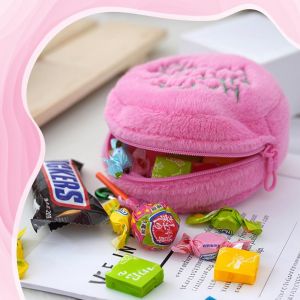 Harry Porte-Monnaie En Peluche,Petit Porte-Monnaie Mignon Avec Fermeture &Eacute;clair,Joli Porte-Monnaie En Peluche De Dessin Anim&eacute;,G&acirc;teau D'Anniversaire Hagrid,Cadeau D'Anniversaire - Neuf