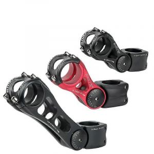 Potence De Vélo Monobloc Pour Vélo De Route Et Vtt 90/110/145 Mm 31,8 25,4 (25,4 X 28,6 X 90 Rouge) - Neuf