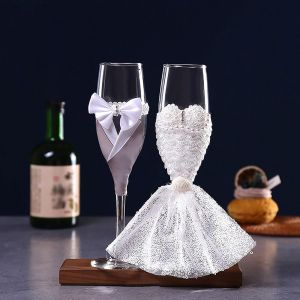 Fl&ucirc;tes &Agrave; Champagne Mariage En Cristal &iquest; Coffret Cadeau - Neuf