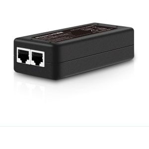 Injecteur PoE jusqu'&agrave; 30 W,adaptateur PoE Gigabit pour cam&eacute;ras IP et t&eacute;l&eacute;phones VoIP,distance r&eacute;seau jusqu'&agrave; 328 m. Alimentation PoE IEEE 802.3af compatible avec ordinateur de bureau certifi&eacute; UL PoE - Neuf