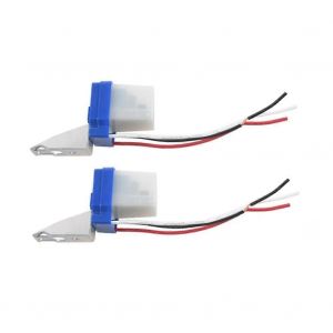 2pcs Auto Sur Off Street Light Capteur Interrupteur Photo Interrupteur 220v 10a Interrupteur Automatique - Neuf