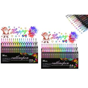 Lot De 2 Jeux De 24 Feutres De Couleur Pour Gribouillages Et Dessins - Neuf