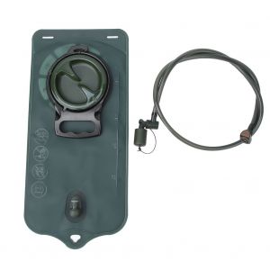 Sac A Eau En Tpu De Qualite Alimentaire, Grande Ouverture, Vert Marine, Pour Cyclisme En Plein Air (2 L) - Neuf