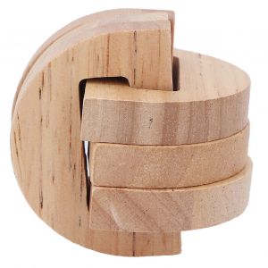 Casse-tete en bois avec verrou, jouet educatif intelligent et relaxant - Neuf