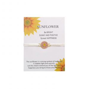 Bracelet À Épingles En Forme De Carte À Jouer, Bracelet Tressé Tendance Et Polyvalent, En Papier, Pour Votre Petite Amie, 9,5 X 7 Cm - Neuf