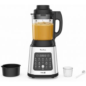 NouvelHorizonstore-Blender chauffant, 1400 W, 10 programmes automatiques, Lames amovibles, Fonction nettoyage en profondeur, Panier vapeur, Perfectmix Cook LM83SD10, M&eacute;tal - Neuf