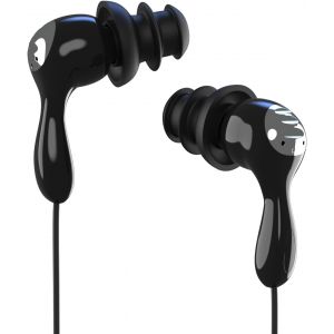 Vornixorsarlshop-Ipx8 Casque Sous-Marin &Eacute;tanche Pour Natation, Plong&eacute;e, Jacuzzi, Plong&eacute;e En Apn&eacute;e (Noir Et Argent) - Neuf