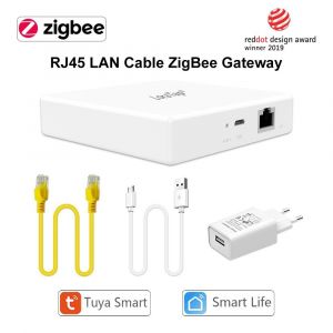 LoraTap ZigBee 3.0 sans fil 14 EU bouton posoir à distance Tuya scène automatisation commutateur de contrôle vie intelligente App Hub besoin-RJ45 Zigbee Hub - Neuf