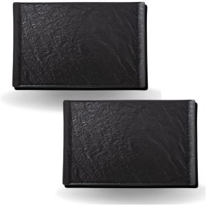 Checarzhn--No1-Wil - Plat De Service En Porcelaine - Lot De 2 Pièces - Imitation Pierre Naturelle - Pour Sushis, Charcuterie, Fromage - Résistant Aux Rayures - Lavable Au Lave-Vaisselle - Idée Cadeau - Neuf