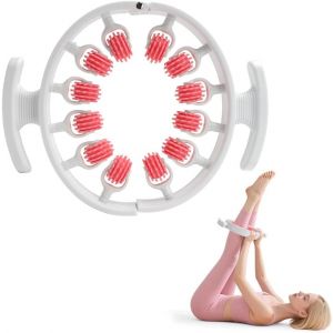 Appareil De Massage Cellulite, Rouleau De Massage Avec Poign&eacute;e, Appareil De Massage Manuel Anti-Cellulite Avec T&ecirc;tes De Massage Amovibles, Rouleau De Massage Pour Fascias, Jambes Pour Les Cuisses - Neuf