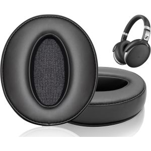 Coussinets de Rechange Compatible avec Sennheiser HD 4.50BT,HD 4.50BTNC,HD 4.50SE,HD 4.40BT,HD 4.30G,HD 4.20S,HD 458BT,HD 450,HD 450BT,HD 400S,HD 350BT,HD300-HD4.50 PL,Noir - Neuf