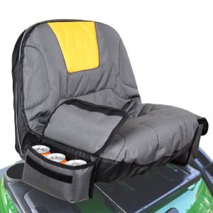 Housse De Siège De Tondeuse à Gazon, Housse De Siège Pour Tracteur Avec Sac à Boissons Housse De Protection De Siège De Tondeuse à Gazon En Tissu Oxford 600D Antidérapante Imperméable - Neuf