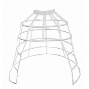 Femmes 5 Cerceaux Jupe Pannier Jupon Creux Cage À Oiseaux Découpage Crinoline Sous-Jupe Volants Taille Élastique Lolita Bustle - Neuf