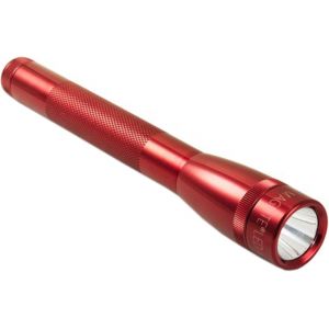 SJZG-Mag-Lite M3A036 Mini-Mag Lampe De Poche Métal Rouge 12,5 Cm - Neuf