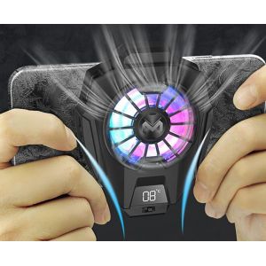 Ventilateur de refroidissement magn&eacute;tique pour smartphone C63, pour jeux et usage intensif - Neuf