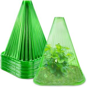 30 Pack Jardin de Plantes Couvre, Réutilisable Cloche Couvre, Protéger les Plantes contre les Oiseaux, de Gel, d'Escargots et de Plus, Green (Vert - paquet de 30) - Neuf