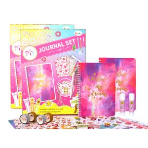 Kit De Journal Intime &Agrave; Faire Soi-M&ecirc;me Pour Filles - Ensemble De Fournitures Pour Scrapbooking Et Journal Intime - Neuf