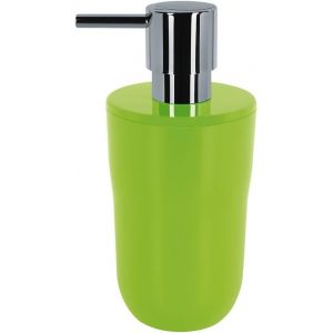 KAL-, Distributeur De Savon Liquide Élégant Et Pratique, Idéal Pour La Salle De Bain Ou La Cuisine, Capacité De 300 Ml, Dimensions 7,5 X 7,5 X 16,5 Cm, Couleur Verte - Neuf