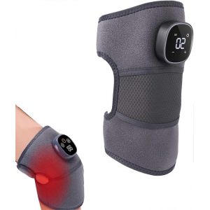 Appareil De Massage Chauffant Pour Genoux, Masseur Vibrant 3 En 1 Sans Fil Avec Coussins Chauffants Pour D&eacute;tendre Les Genoux, Les &Eacute;paules Et Les Coudes, 1 Pi&egrave;ce - Neuf