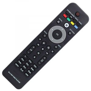 Télécommande émetteur compatible remplacement, lecteur disque DVD Blu-Ray, Philips BDP7500 BDP3000 BDP3200 BDP9500/93 Nipseyteko - Neuf