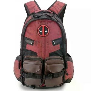 SWNew Marvel Anime Deadpool Sac d'ecole Personnalite Peripherique Creatif Mode Sac a dos Etudiant Homme Sac a dos Loisirs Voyage Sac a dos - Neuf