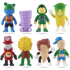SANSH-Stumble Figurines, Mini Figurine Set Dessin Animé, Fournitures de Fête Anniversaire pour Enfants Fans - Neuf