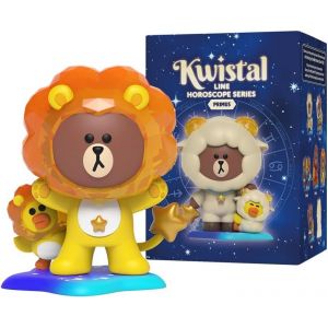 Sansh-Line Friends, Collection Horoscope Kwistal Fwenz Primus | Figurines De Collection Dans Une Boîte Mystère | Un Lot Contenant Une Figurine Aléatoire - Neuf