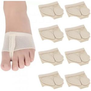 Slep-4 Paires String Pied Pour Danse Ballet Chaussettes Pad Chaussures, Strings Pied Ballet Dance Orteils Pad, Toe Pads Toe Antidérapant Tapis De Protection, Pour Ballerine Pédilles Jazz Yoga Gym - Neuf