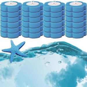 T&ecirc;te De Rechange Pour De Toilette,De Toilette Jetable,Syst&egrave;me De Nettoyage Jetable Avec 24 Pcs Remplissages(Go&ucirc;t De La Mer) - Neuf