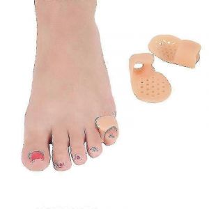 5 Paires De Correcteurs D'orteils En Gel Et D'attelles Pour Le Soulagement De La Douleur Du Petit Orteil,10 Coussinets Pour Le Soutien Du Petit Orteil - Neuf