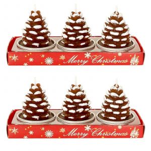 Bougies De No&euml;l De Santa Bonhomme De Neige Cadeau De La Maison Des Bougies Pour La Maison D&eacute;coration De Partie Des D&eacute;corations De No&euml;l - Neuf