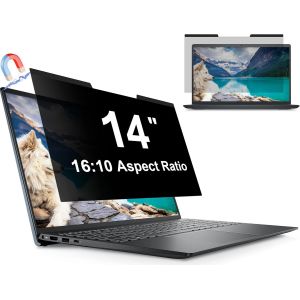 Magn&eacute;tique Filtre De Confidentialit&eacute; 14 Pouces 16:10, Filtres D'&Eacute;cran Pour Ordinateur Portable Avec Hp/Dell/Acer/Lenovo/Thinkpad/Samsung/Asus/Sony, Installazione Immediata, Amovible Film De Protectio - Neuf