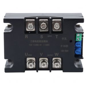 Module de demarrage progressif de moteur triphase, relais inferieur en laiton TSR-150WA R1 (15 kW) (module) - Neuf