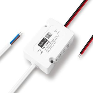 Transformateur LED 24V 12W Étanche IP67 Sans Scintillement LED Bloc d'Alimentation Driver Power Supply - Neuf