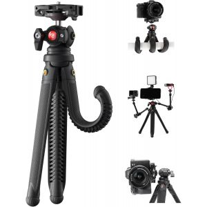 Freewell Vlogpod 3K Trépied avec Support Téléphone, Fixation Cold Shoe & Vis 1/4"" - Compatible iPhone, DSLR, Caméras Action - Idéal pour Vlogging, Selfies - Supporte jusqu'à 3 kg - Neuf