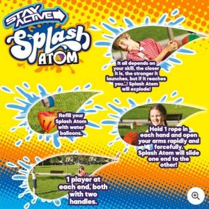 Stay Active Splash Atom Childrens Game - Neuf