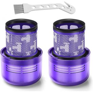 Filtre De Remplacement Pour Dyson V11 Sv14 Séries, Lavable Filtres De Rechange Aspirateur Pour Dyson V11 Cyclone Animal Absolute Total Clean, 2 Hepa Post-Moteur Filtre, Remplacer D[SSE7115334] - Neuf