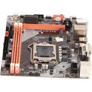 Rboard Wifi,Carte Mère 1155 Micro Atx,Carte Mère Lga 1155 B75,Carte Mère De Bureau Pour Disque Dur B75 M.2 Haute Vitesse 1155 Broches Usb3.0 Sata3 Ddr3 - Neuf