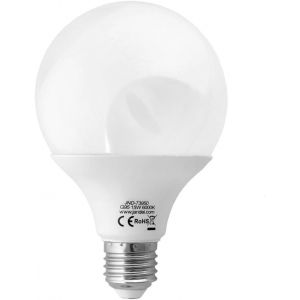 Kal-- Ampoule Globe Led, G95 E27, 15w (Équivalent 120w Halogène) Lumière Blanc Froide 6000k, 1500 Lumens, Cri ¿80, Non Dimmable - Neuf