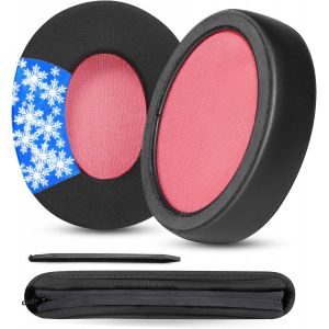 KAL-Coussinets De Rechange En Gel Rafraîchissant Compatibles Avec Les Casques Bluetooth Teufel Mute Bt/Teufel Mute Avec Coussinets En Tissu De Soie Glacée, Kit De Rembourrage De Bandeau - Neuf