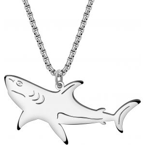 Kal-Collier En Acier Inoxydable Plaqué Or 18k Avec Animaux De L'océan Requin Crabe Hippocampe Tortue Dauphin Mignon Pour Femmes Filles Pendentifs Bijoux Pour Cadeaux - Neuf